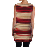 Lauren Ralph Lauren Women's Sleeveless Striped Knit Top RM M