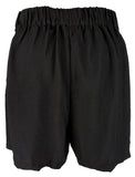 Vince Camuto Women's Summer Heat Solid Pull On Shorts Black 2