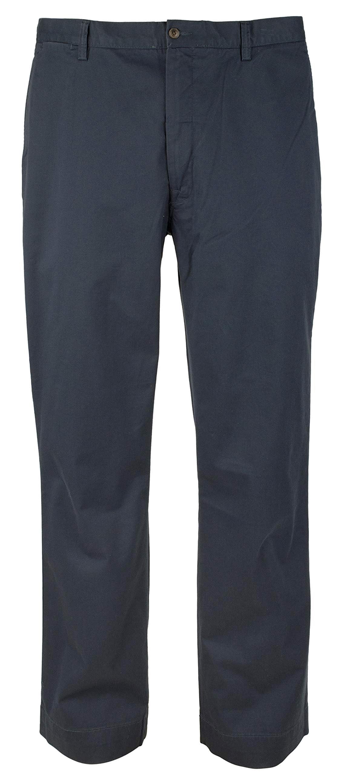 Polo Ralph Lauren Men's Big and Tall Stretch Classic Fit Chino Pants Ink 44BX34