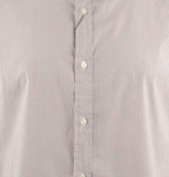 Michael Kors Men's Printed Trim Stretch Long Sleeve Shirt WRd XL