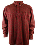 Ralph Lauren Men's Featherweight Neats Printed Mesh Polo Shirt