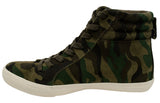 Polo Ralph Lauren Men's Gaven Camo Print Suede High Top Sneakers