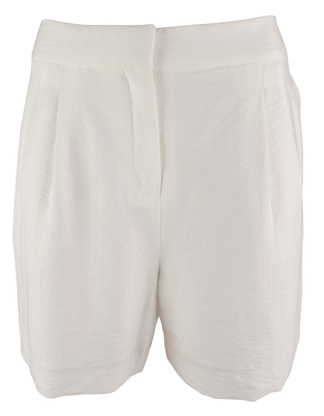 Vince Camuto Women's Summer Heat Solid Pull On Shorts Ivory 14