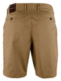 Michael Kors Men's Slim Fit Stretch 9" Flat Front Khaki Shorts Waist 32