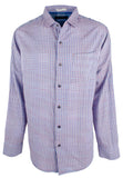 Tommy Bahama Men's Big and Tall Dual Lux Gingham Long Sleeve Shirt-BB-2XB