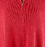 Tommy Bahama Women's Shimmer Bonita Half Zip Long Sleeved Poncho Top TR S/M