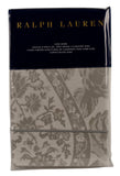 Ralph Lauren Home Aubree Paisley One King Sham Graphite Gray 20 x 36 IN
