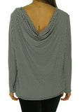 Michael Kors Women's Cowl Back Blouse Shirt Top