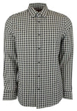 Men's Classic Fit Long Sleve Button Down Shirts Bn XX-Large Bone