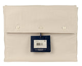 Ralph Lauren Home Organic Cotton Lovan Jacquard Queen Flat Sheet Platinum