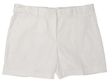 Michael Kors Women's Plus Size Stretch Chino Shorts White 16W