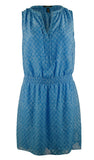 Lauren Ralph Lauren Women's Plus Size Sleeveless Printed Georgette Dress