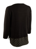 Lauren Ralph Lauren Petite Women's Layered Crewneck Sweater B PSmall