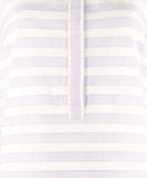 Southern Tide Women's Corrine Fringe Hem Sleeveless Shift Dress Purple Sky