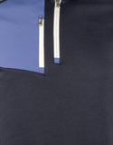RLX Ralph Lauren Men's Thermal Fleece Quarter Zip Pullover BLU Small