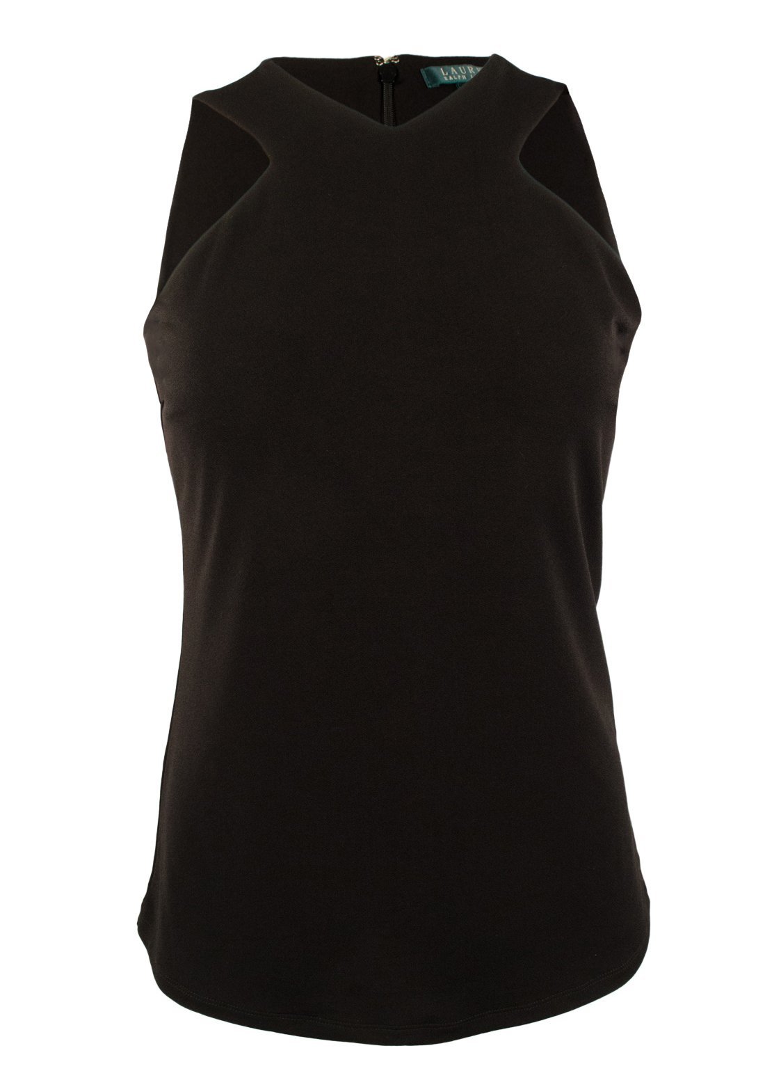 Lauren Ralph Lauren Women's Petite Jersey V Neck Tank