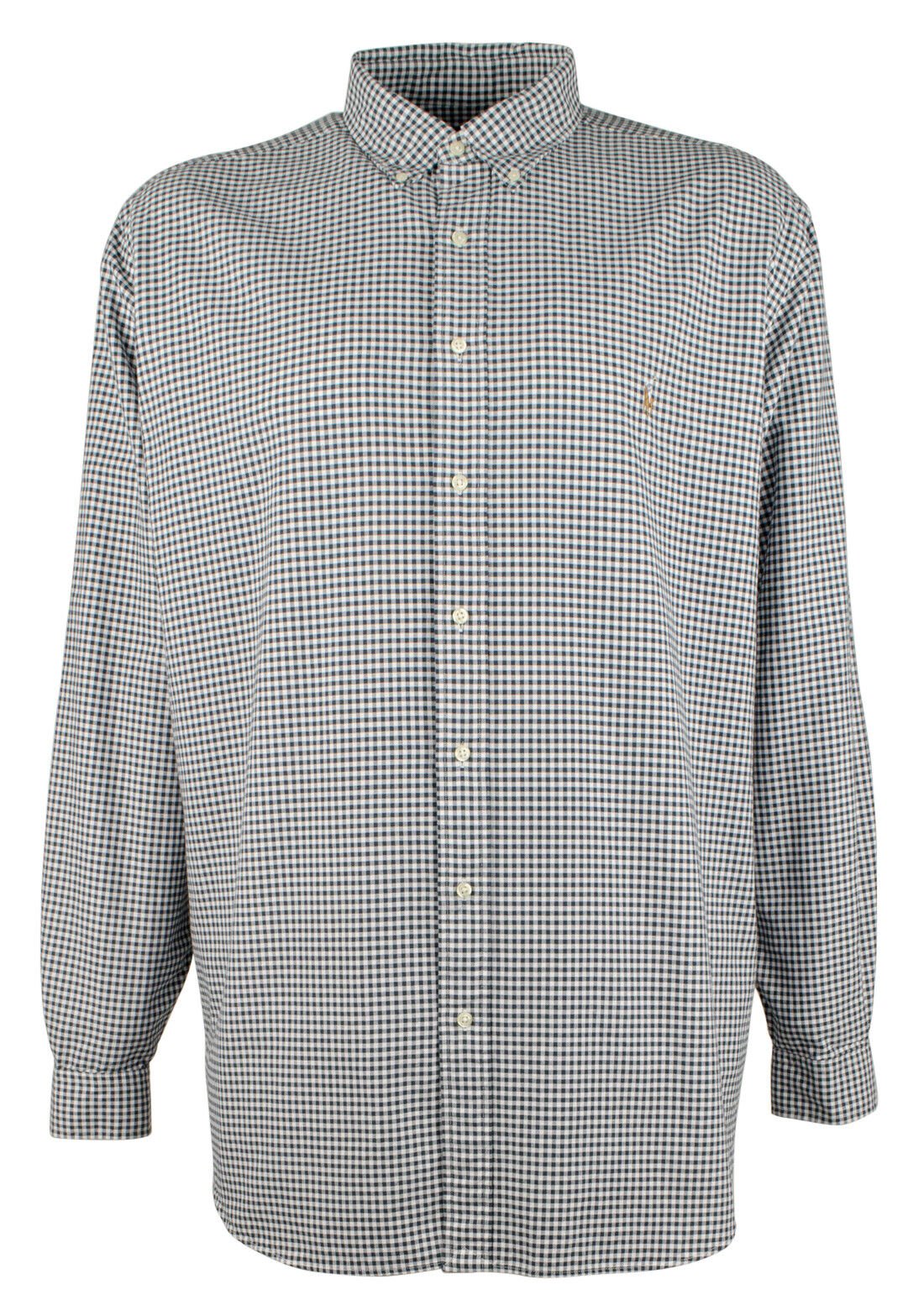Ralph  Lauren Men's Big and Tall Checkered Button down Shirt-2XLT