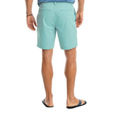 Southern Tide Erkek Brrr-Die Gulf 8" Düz Ön Kısa Aqua Breeze 42