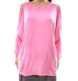 Lauren Ralph Lauren Plus Size Dolman-Sleeve Top (1X, Peace Rose)