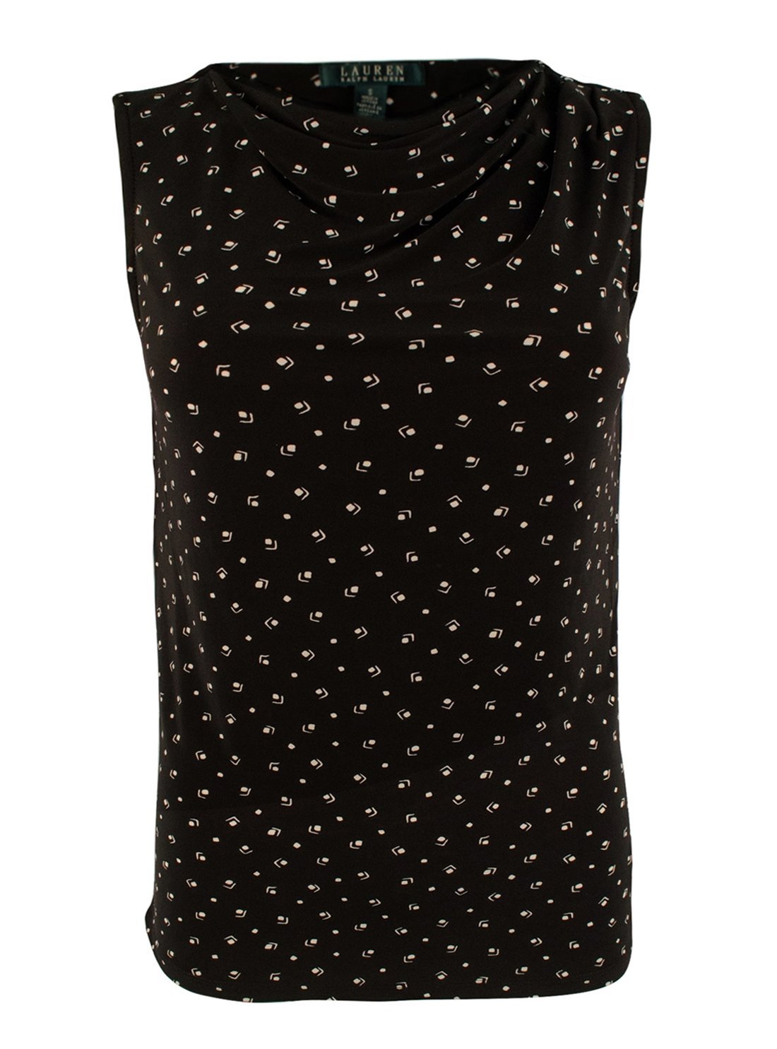 Lauren Ralph Lauren Women's Sleeveless Cowl Neck Tank Top