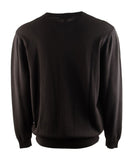 Men's Crewneck Knit Sweater B Small Black