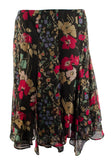 Lauren Ralph Lauren Women's Multi Floral Georgette Skirt