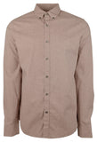 Michael Kors Men's Slim Fit Mini Diamond Print Long Sleeves Shirt