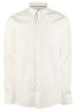 Bugatchi Men's Shaped Fit Long Sleeves Shirt