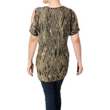 Lauren Ralph Lauren Women's Plus Size Cutout Shoulder Knit Sweater BG 2X
