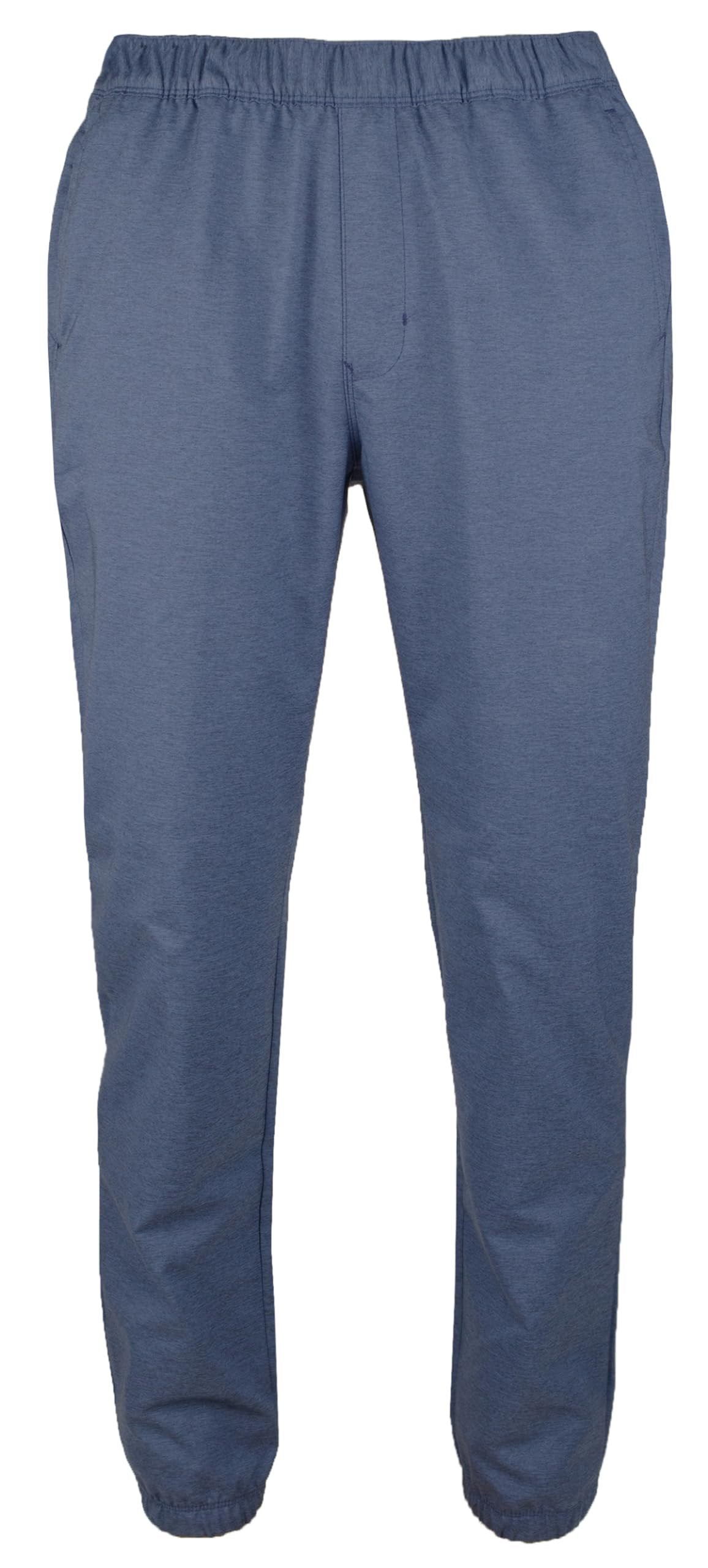 Tommy Bahama Men's IslandZone On Par Jogger Stretch Pants DEclps Large x 32, Dark Eclipse