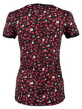 Lauren Ralph Lauren Women's Floral Stretch Jersey Top