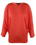 Lauren Ralph Lauren Women's Cutout Shoulder Knit Jersey Top SO L