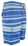 Men's Baja Striped Shores Board Shorts Swim Trunks Small