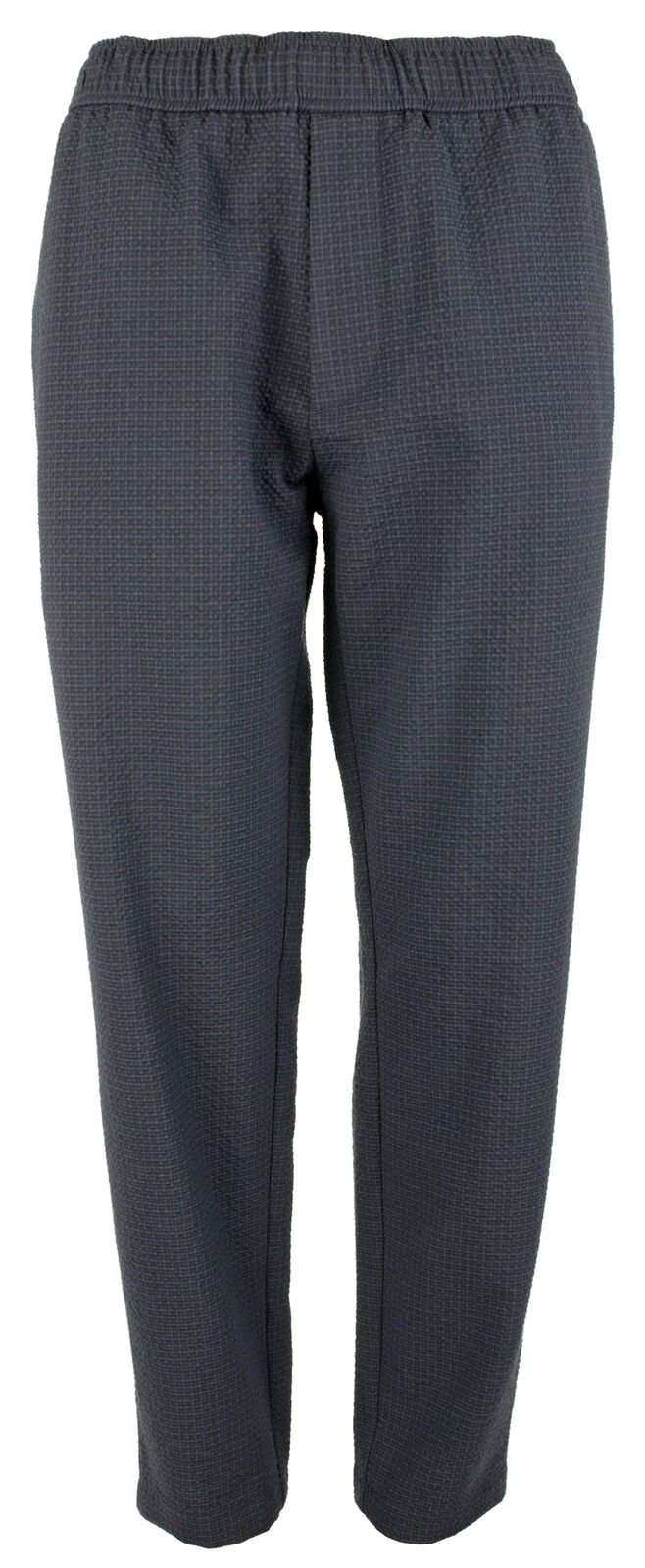 Theory Women's Seersucker Checkered Drawstring Pants Small