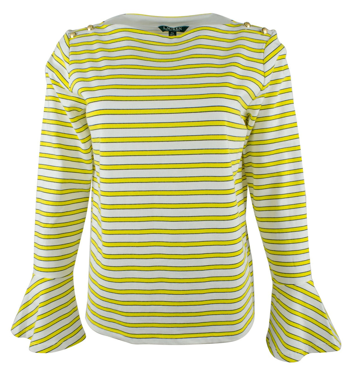 Lauren Ralph Lauren Women's Plus Bell-Sleeve Top-WM-1X