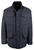 Michael Kors Men's Long Sleeve Field Rain Coat Jacket Blue XXL