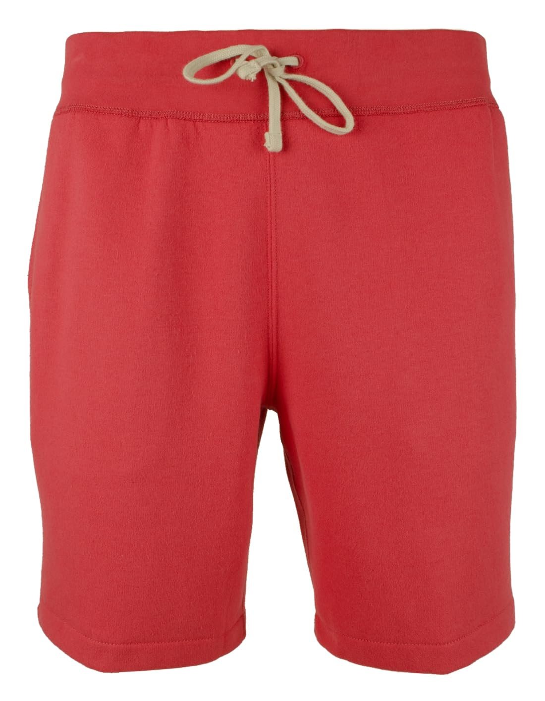 POLO RALPH LAUREN Men's Drawstring Pull-on Fleece Shorts Red Large