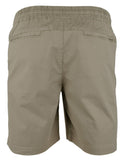 Tommy Bahama Men's Oceanside Poplin Pull Up Shorts (Dk Sand, Small)