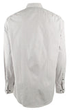 Michael Kors Striped Slim Fit Stretch Long Sleeve Shirts Merlot XXL