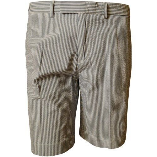Polo Ralph Lauren Men's Seersucker Striped Cotton Flat Front Shorts SB 42