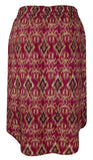 Lauren Ralph Lauren Women's Ikat Print Crepe Skirt