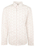 Michael Kors Men's Cotton Slim Fit Long Sleeve Shirt Snn XX-Large