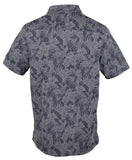 Men's NFL Cowboys Short Sleeve Palms Polo Shirts Gray