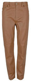 Ralph Lauren Women's Lambskin Leather Embossed Ankle Pants 8