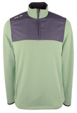 RLX Ralph Lauren Men's Water-Repellant Pullover Shirts Green / Navy Blue Large