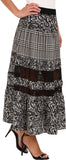 Michael Kors Women's Pieced Print Maxi Skirt X Small