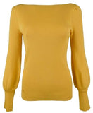 Lauren Ralph Lauren Women's Plus Puff Sleeve Knit Sweater
