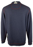 Tommy Bahama Flipshore Sudadera reversible con media cremallera para hombre Meritage Wine Small