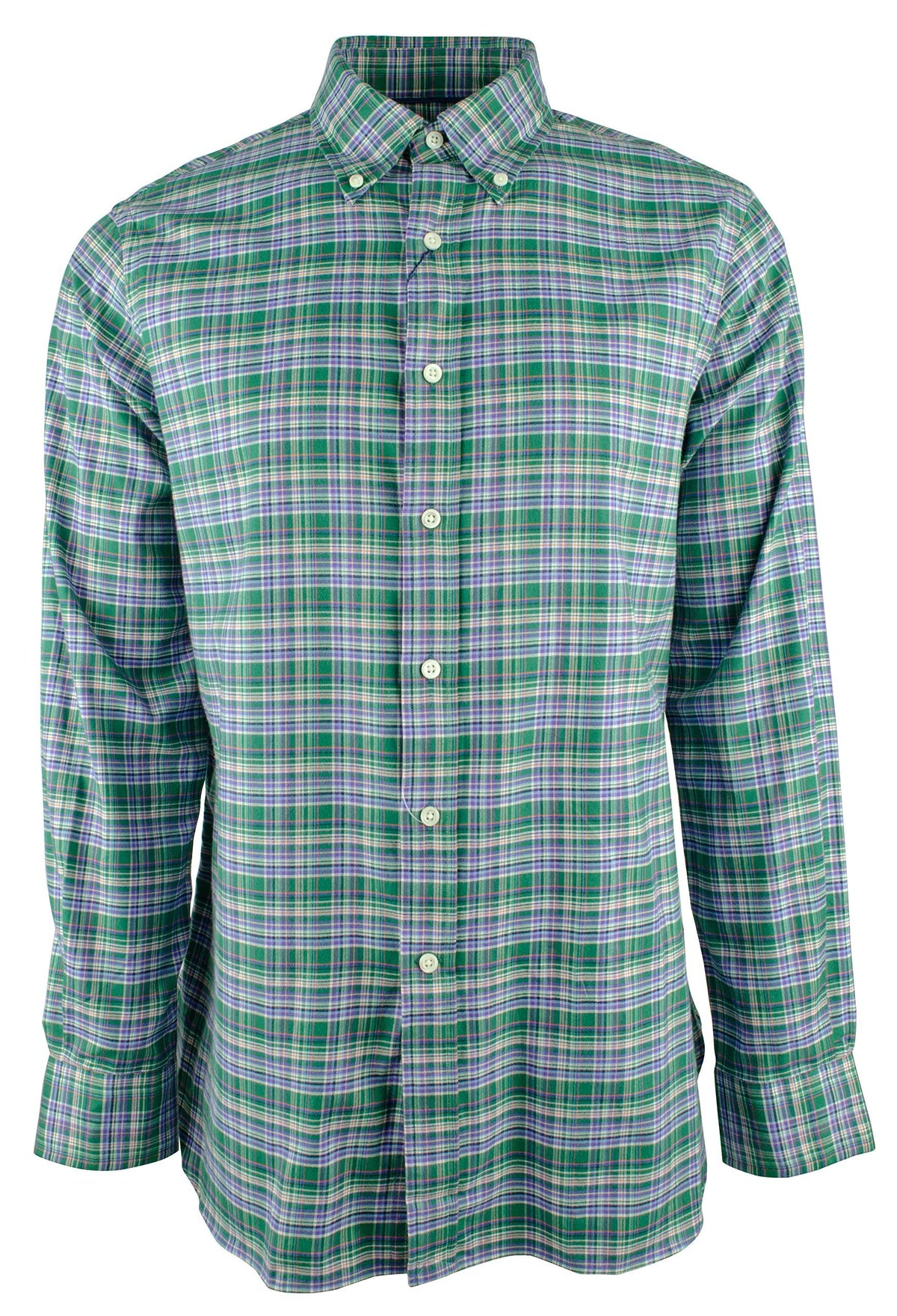 Polo Ralph Lauren Men's Plaid Long Sleeve Button Down Shirt