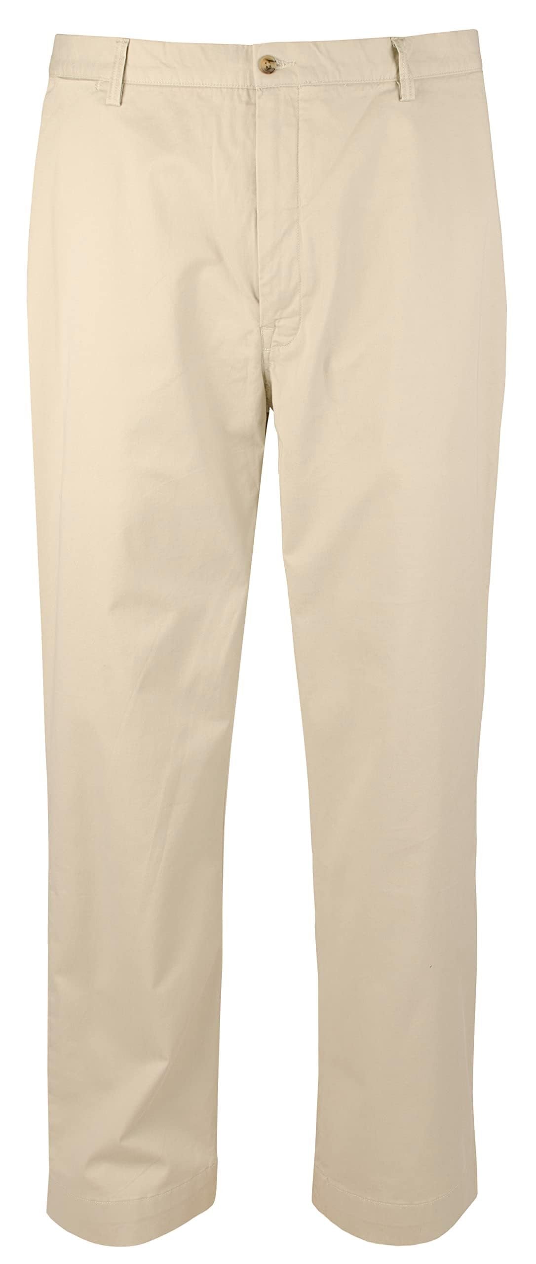 Polo Ralph Lauren Men's Big and Tall Stretch Classic Fit Chino Pants Beige 50BX32